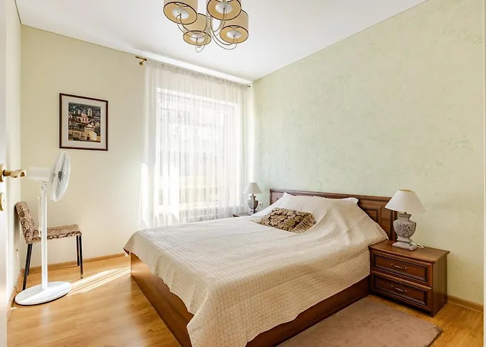 شقة Fully Equipped, Furnished Cozy Flat Center فيلنيوس